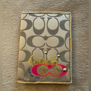 Coach Passport Holder